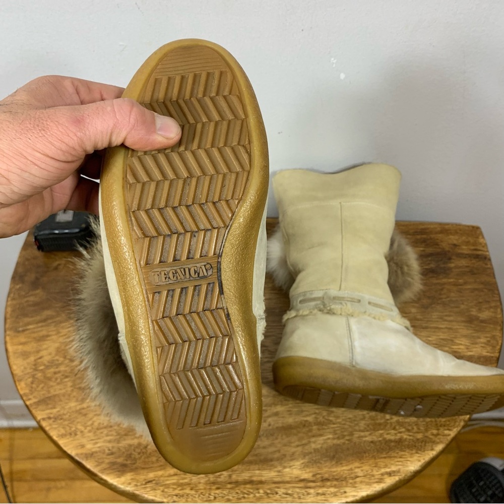 Vintage winter fur boots - Picture 11 of 13